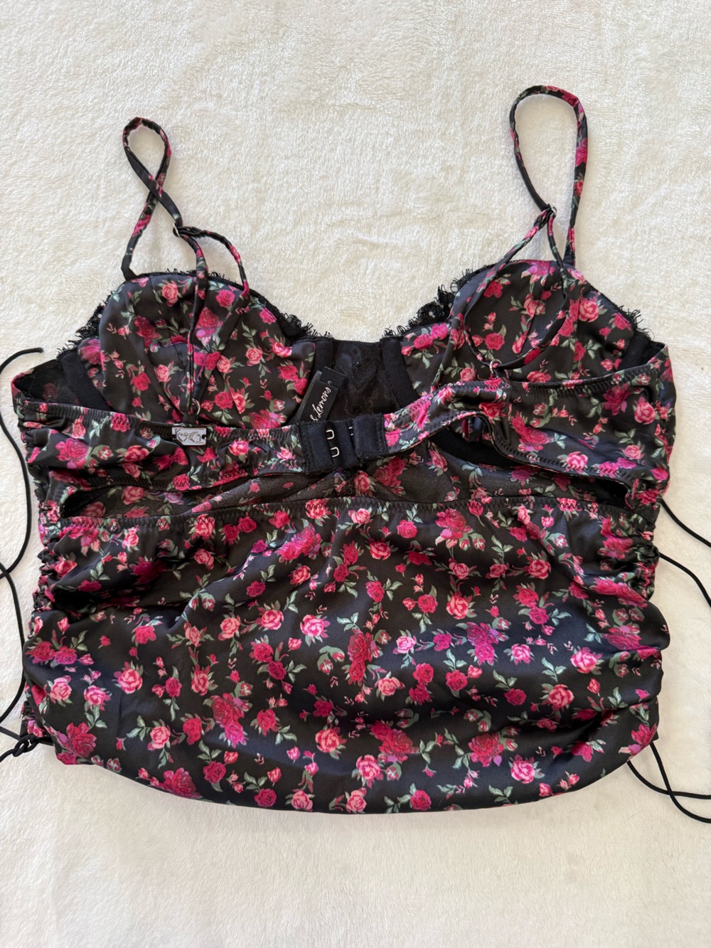 For Love & Lemons x Victoria’s Secret Floral Bustier Corset Top Size Small - Picture 8 of 8